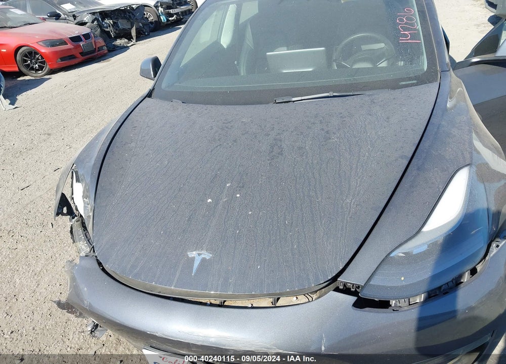 2022 TESLA MODEL 3 LONG RANGE DUAL MOTOR ALL-WHEEL DRIVE VIN: 5YJ3E1EB2NF206928