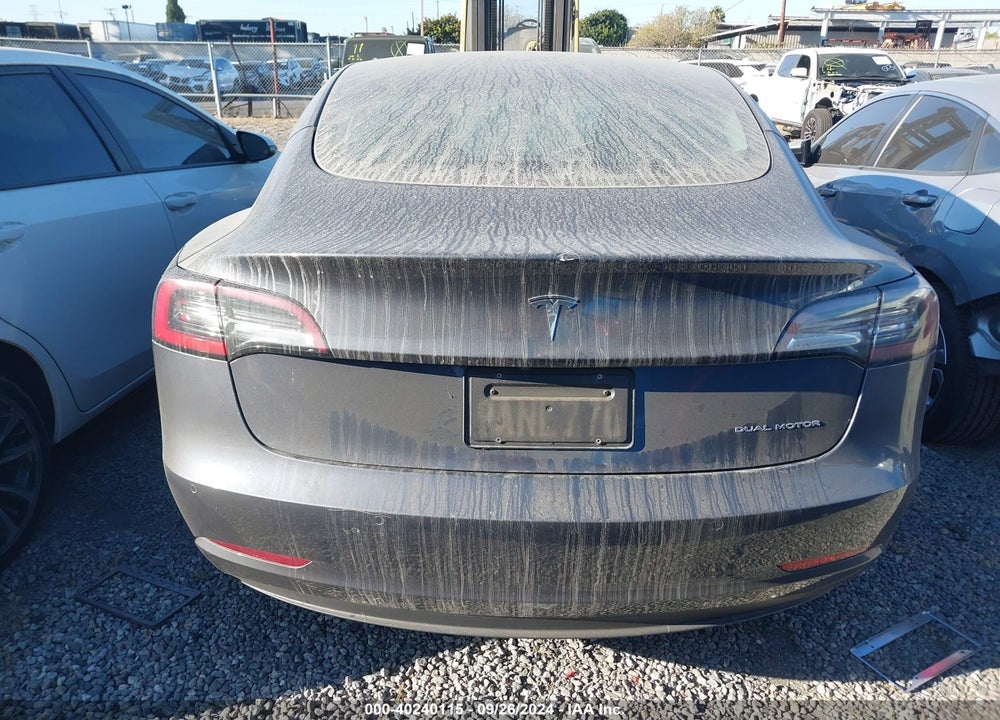 2022 TESLA MODEL 3 LONG RANGE DUAL MOTOR ALL-WHEEL DRIVE VIN: 5YJ3E1EB2NF206928