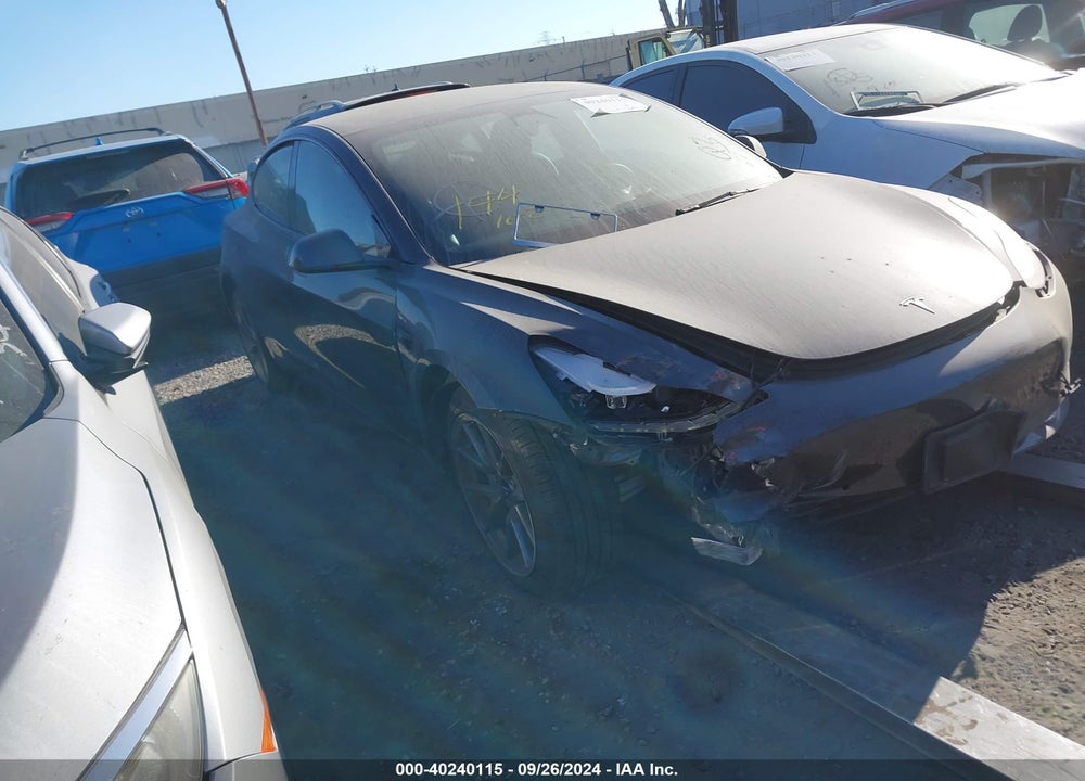 2022 TESLA MODEL 3 LONG RANGE DUAL MOTOR ALL-WHEEL DRIVE VIN: 5YJ3E1EB2NF206928