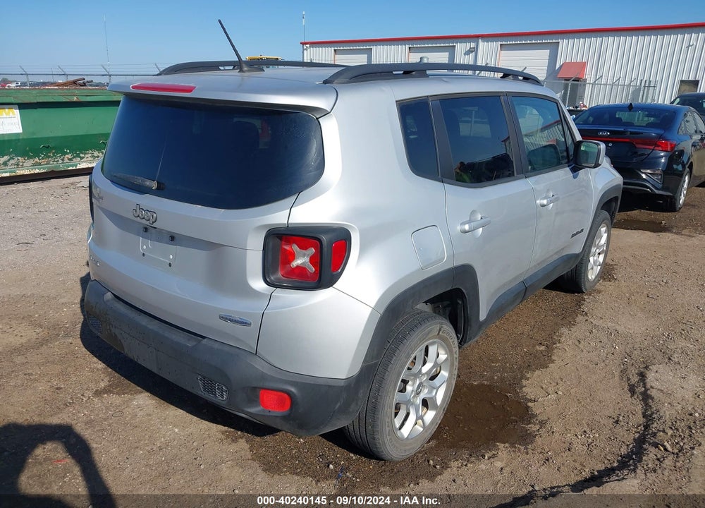 2015 JEEP RENEGADE LATITUDE VIN: ZACCJBBT5FPB32302