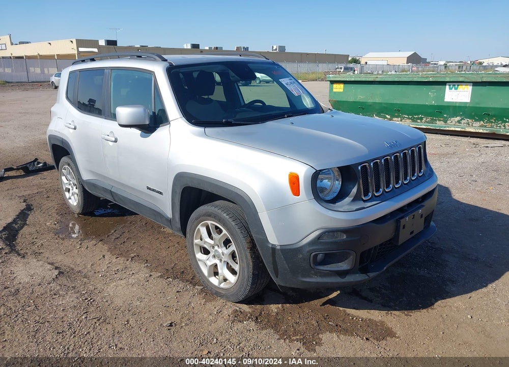 2015 JEEP RENEGADE LATITUDE VIN: ZACCJBBT5FPB32302