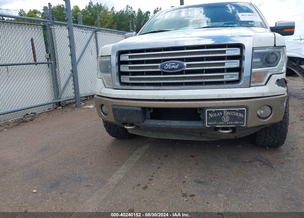 2013 FORD F-150 KING RANCH VIN: 1FTFW1ET9DKE49107