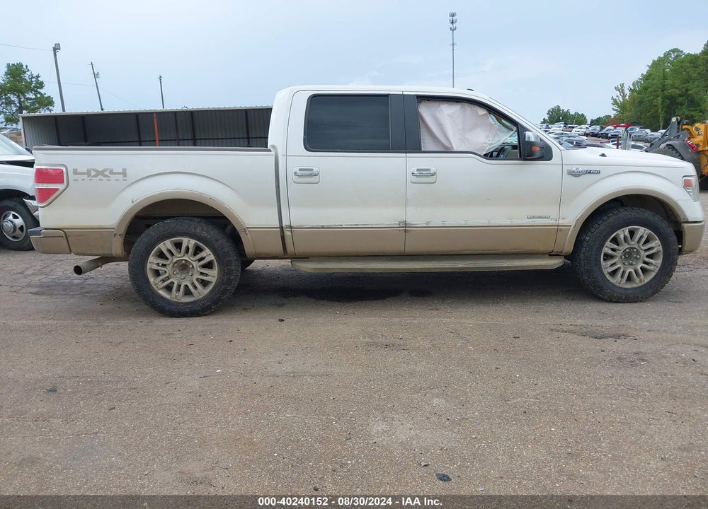 2013 FORD F-150 KING RANCH VIN: 1FTFW1ET9DKE49107