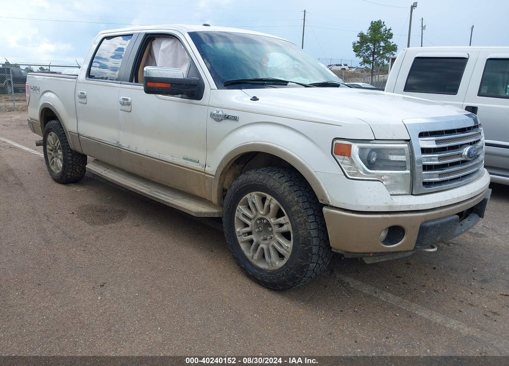 2013 FORD F-150 KING RANCH VIN: 1FTFW1ET9DKE49107
