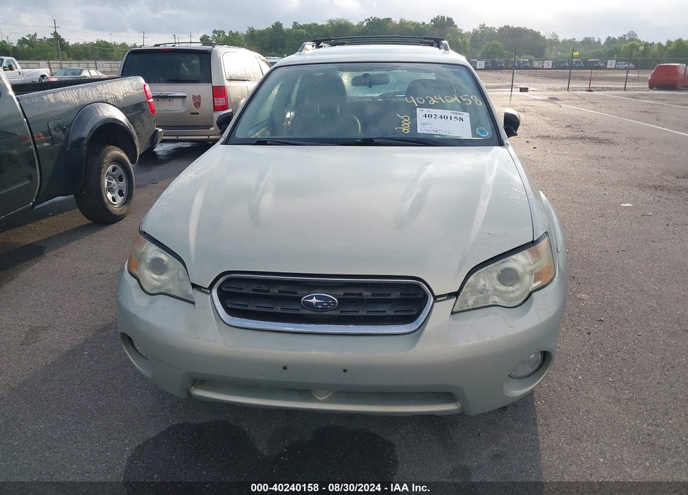 2006 SUBARU OUTBACK 2.5I VIN: 4S4BP61CX67356063