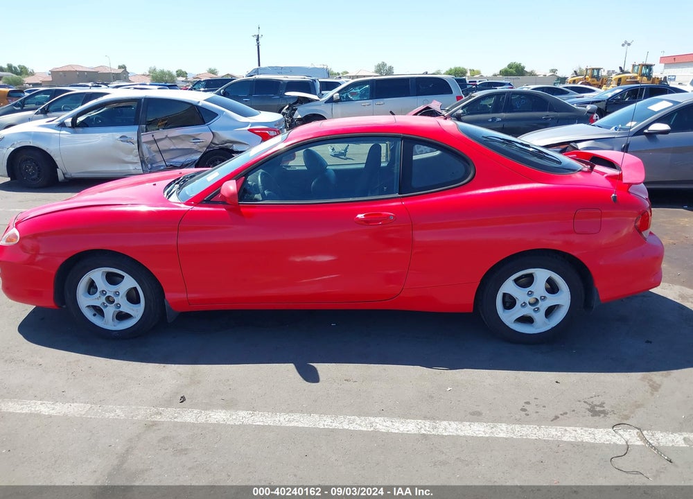 2000 HYUNDAI TIBURON BASE PKG 1, 2 5/BASE PKG 3 4 VIN: KMHJG35FXYU217442