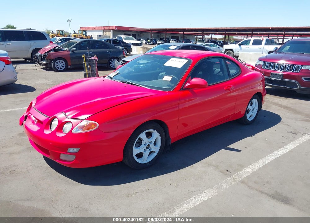 2000 HYUNDAI TIBURON BASE PKG 1, 2 5/BASE PKG 3 4 VIN: KMHJG35FXYU217442