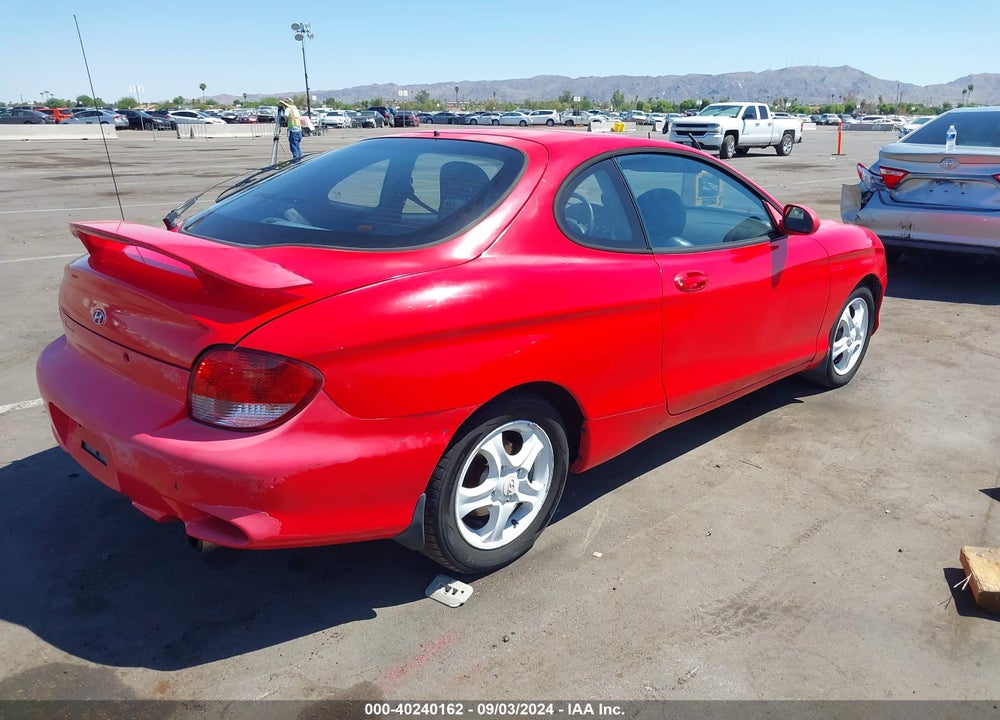 2000 HYUNDAI TIBURON BASE PKG 1, 2 5/BASE PKG 3 4 VIN: KMHJG35FXYU217442