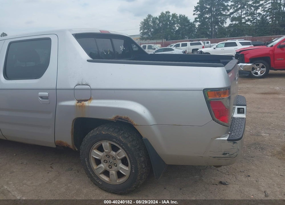 2007 HONDA RIDGELINE RTS VIN: 2HJYK16417H528404