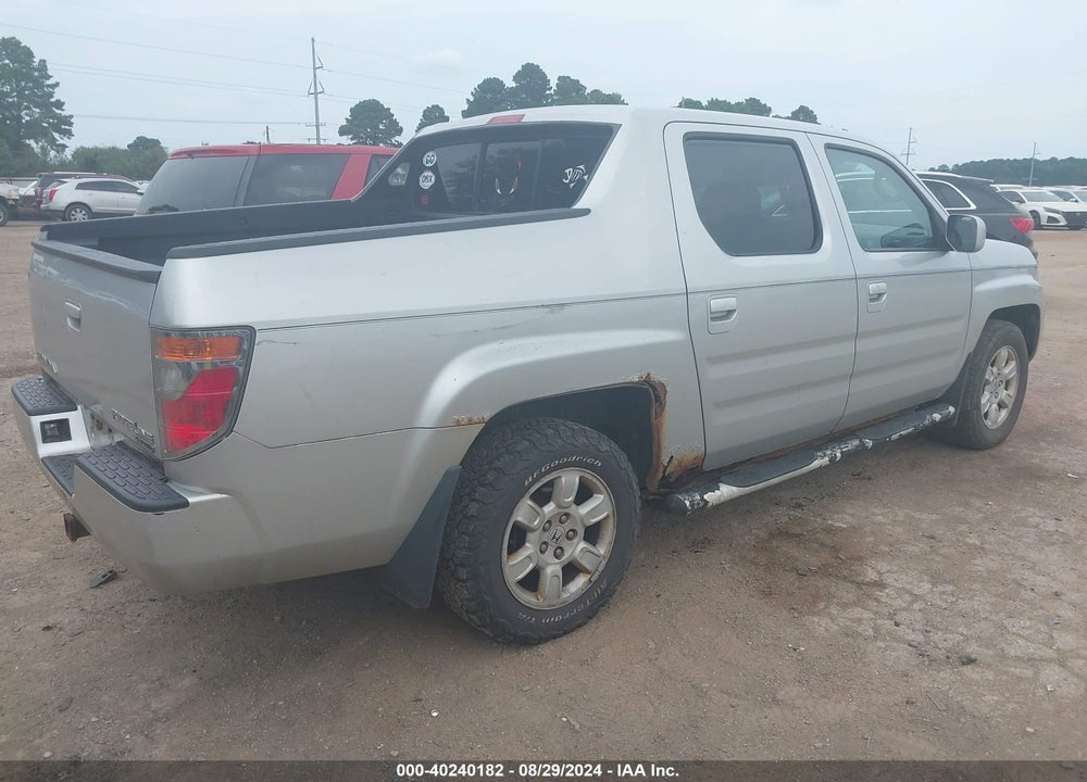 2007 HONDA RIDGELINE RTS VIN: 2HJYK16417H528404