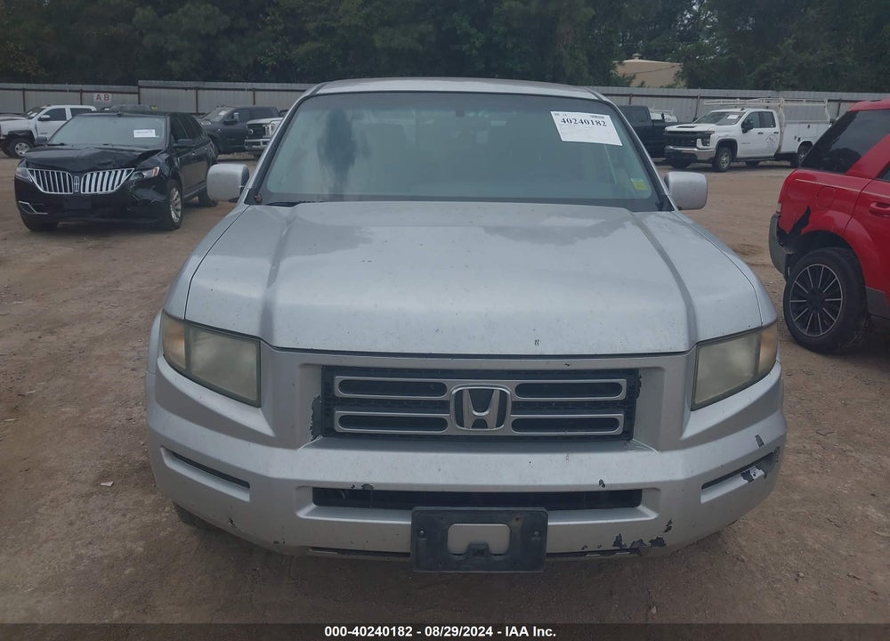 2007 HONDA RIDGELINE RTS VIN: 2HJYK16417H528404