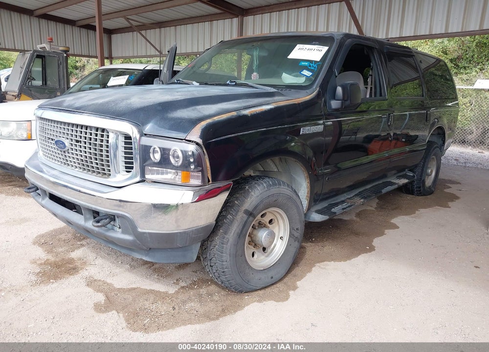 2000 FORD EXCURSION XLT VIN: 1FMNU41S3YEC51526