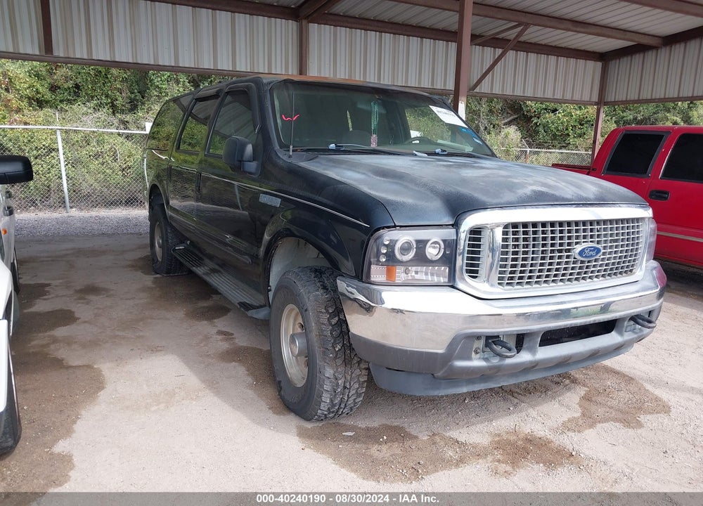 2000 FORD EXCURSION XLT VIN: 1FMNU41S3YEC51526