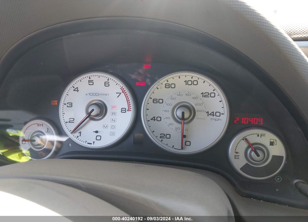2002 ACURA RSX VIN: JH4DC54882C031003