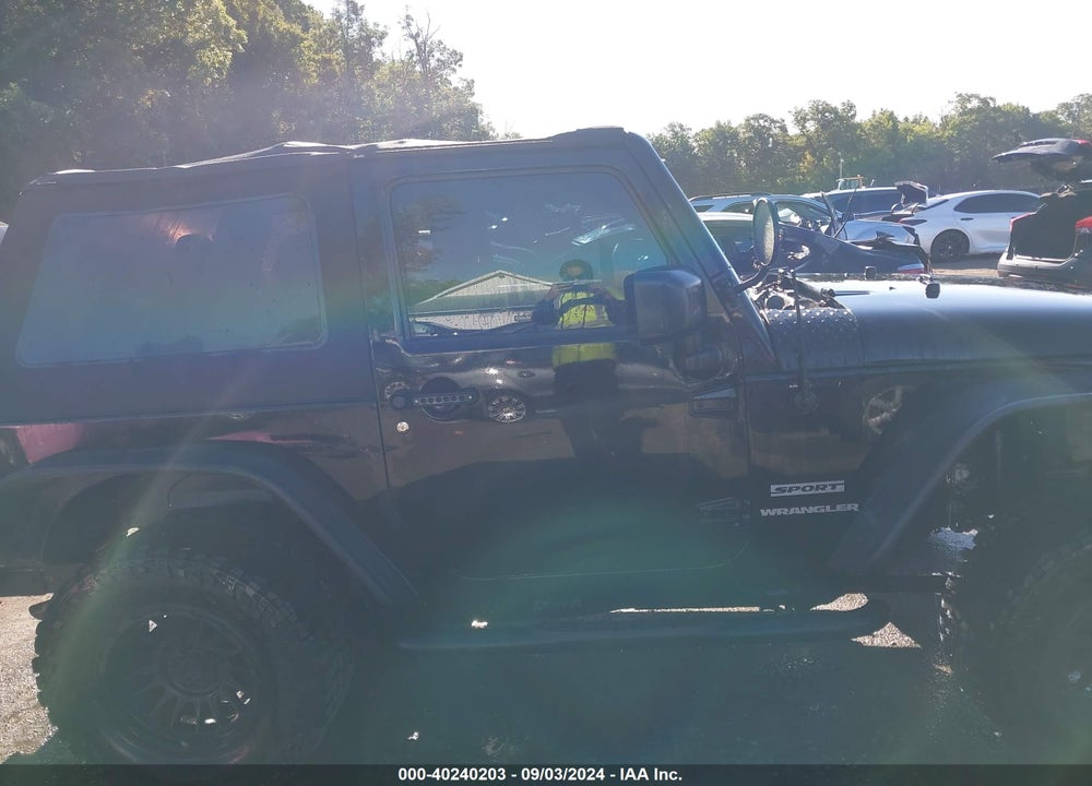 2016 JEEP WRANGLER SPORT VIN: 1C4AJWAG7GL206053