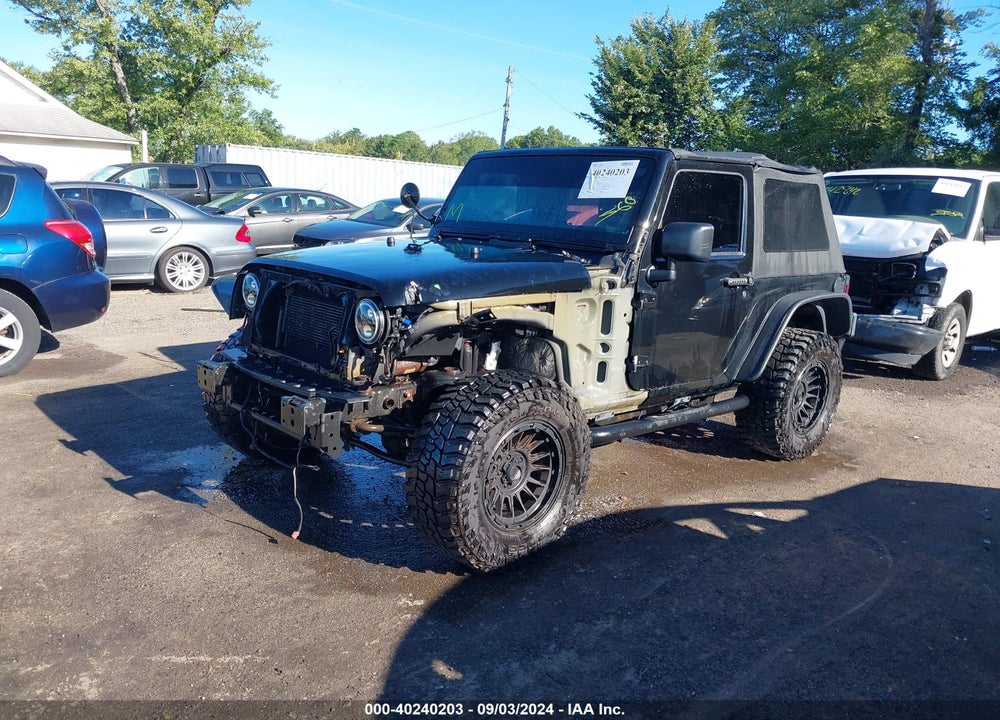 2016 JEEP WRANGLER SPORT VIN: 1C4AJWAG7GL206053
