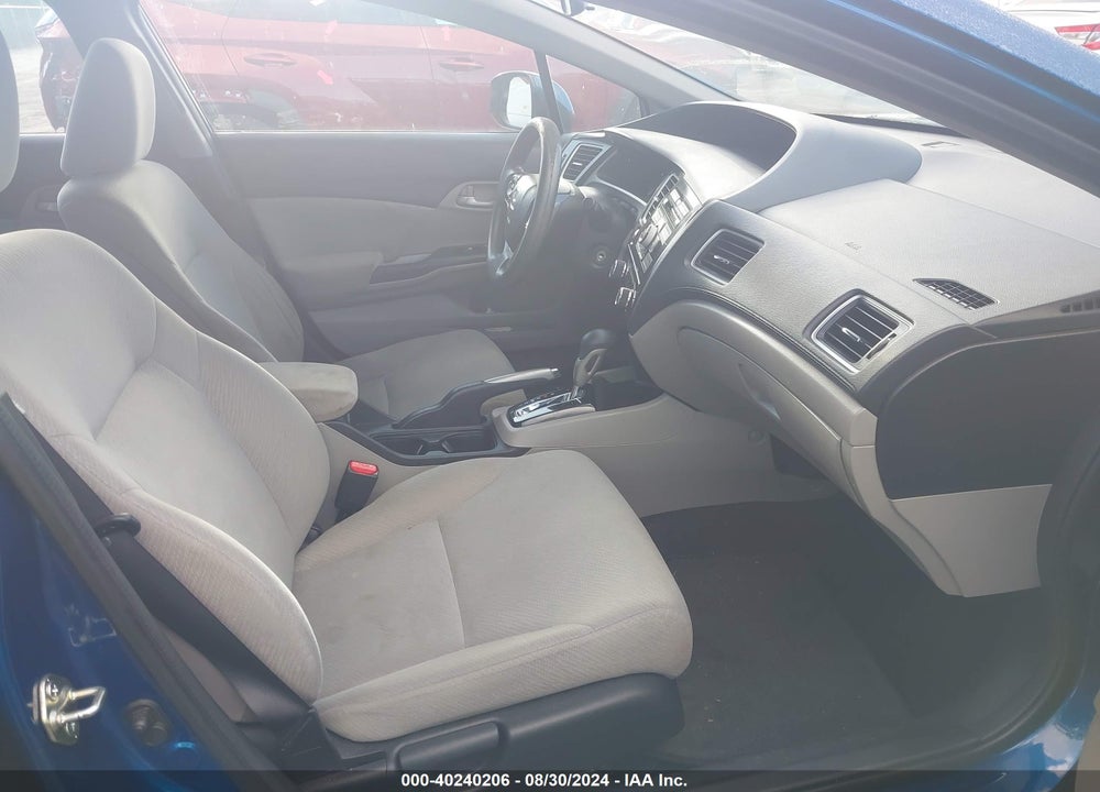 2013 HONDA CIVIC LX VIN: 19XFB2F58DE263577