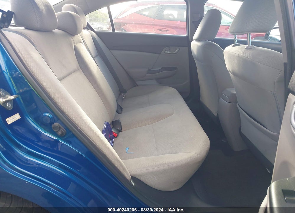 2013 HONDA CIVIC LX VIN: 19XFB2F58DE263577
