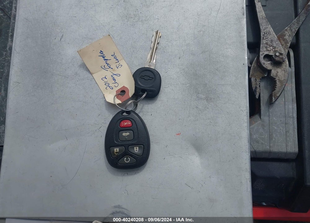 2012 CHEVROLET IMPALA VIN: 2G1WC5E33C1126422
