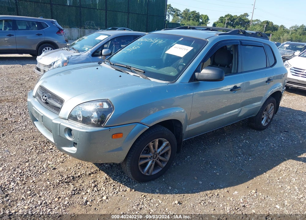 2006 HYUNDAI TUCSON GL VIN: KM8JM12B06U454520