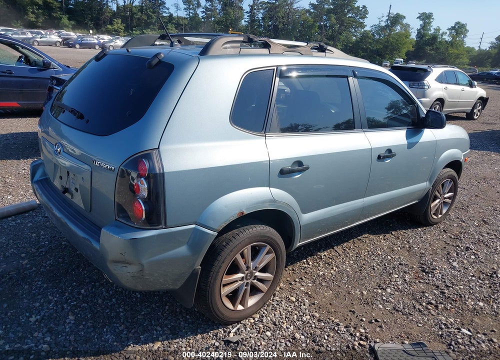 2006 HYUNDAI TUCSON GL VIN: KM8JM12B06U454520