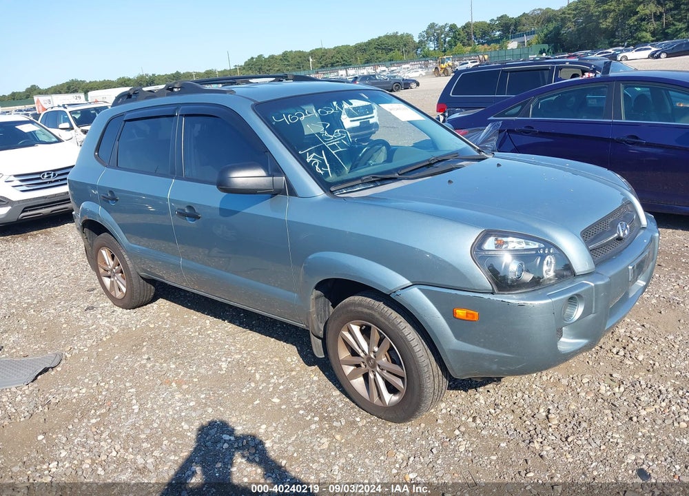 2006 HYUNDAI TUCSON GL VIN: KM8JM12B06U454520