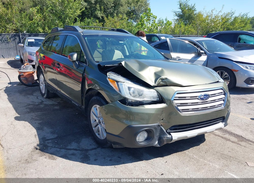 2015 SUBARU OUTBACK 2.5I PREMIUM VIN: 4S4BSBFC0F3292557