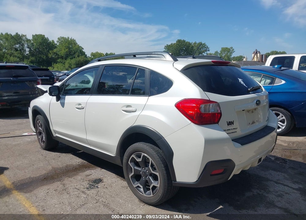 2014 SUBARU XV CROSSTREK 2.0I PREMIUM VIN: JF2GPAWC3E8291590