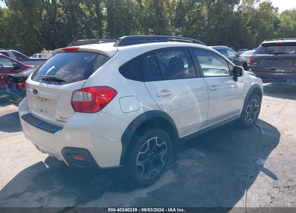 2014 SUBARU XV CROSSTREK 2.0I PREMIUM VIN: JF2GPAWC3E8291590