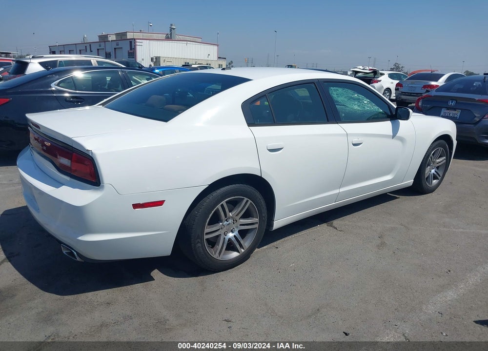 2012 DODGE CHARGER SXT VIN: 2C3CDXHG3CH164651