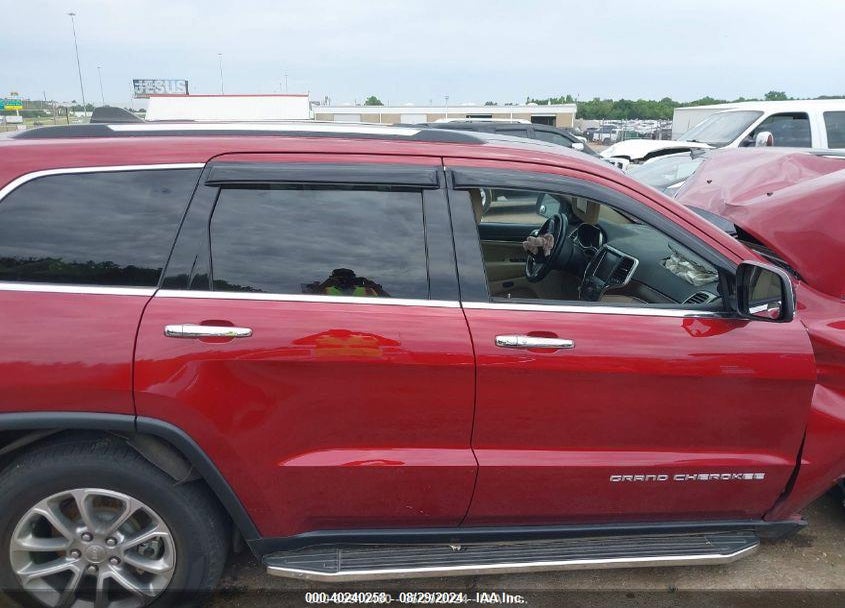 2015 JEEP GRAND CHEROKEE VIN: 1C4RJFBG9FC832056