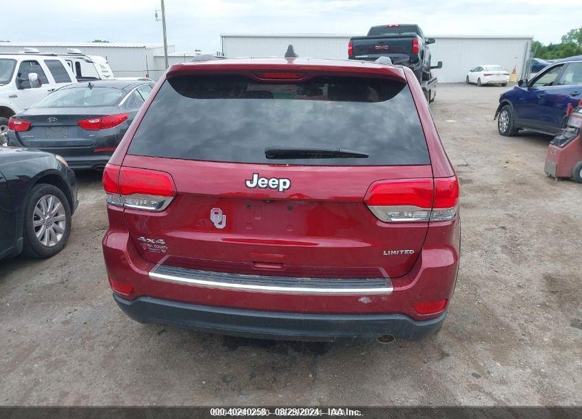 2015 JEEP GRAND CHEROKEE VIN: 1C4RJFBG9FC832056