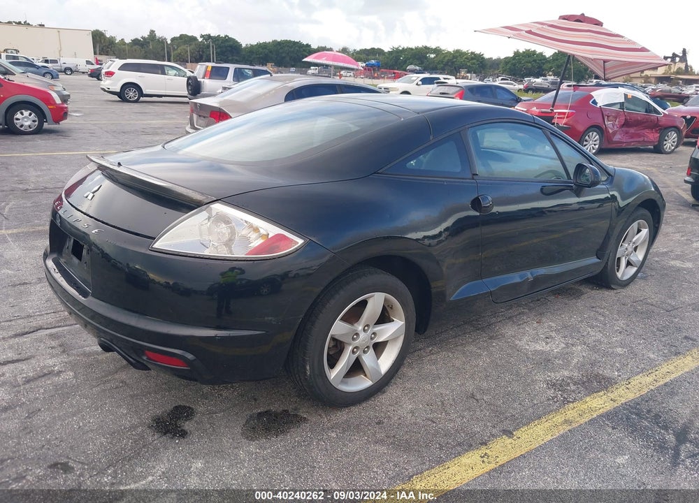2009 MITSUBISHI ECLIPSE GS VIN: 4A3AK24F59E031752