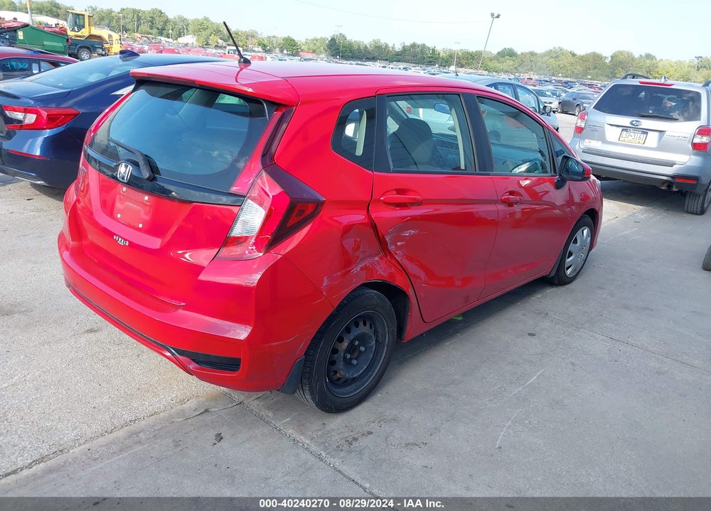 2019 HONDA FIT LX VIN: 3HGGK5H45KM721137