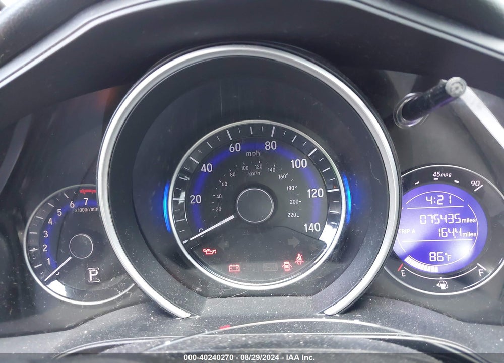2019 HONDA FIT LX VIN: 3HGGK5H45KM721137