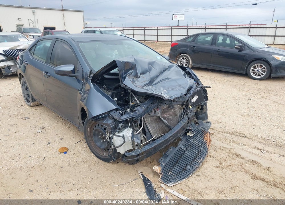 2014 TOYOTA COROLLA LE VIN: 5YFBURHEXEP103683