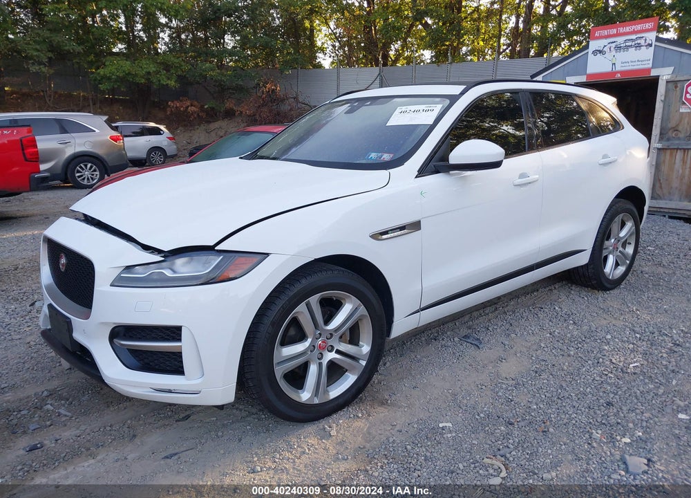 2018 JAGUAR F-PACE 25T R-SPORT VIN: SADCL2FX4JA325044