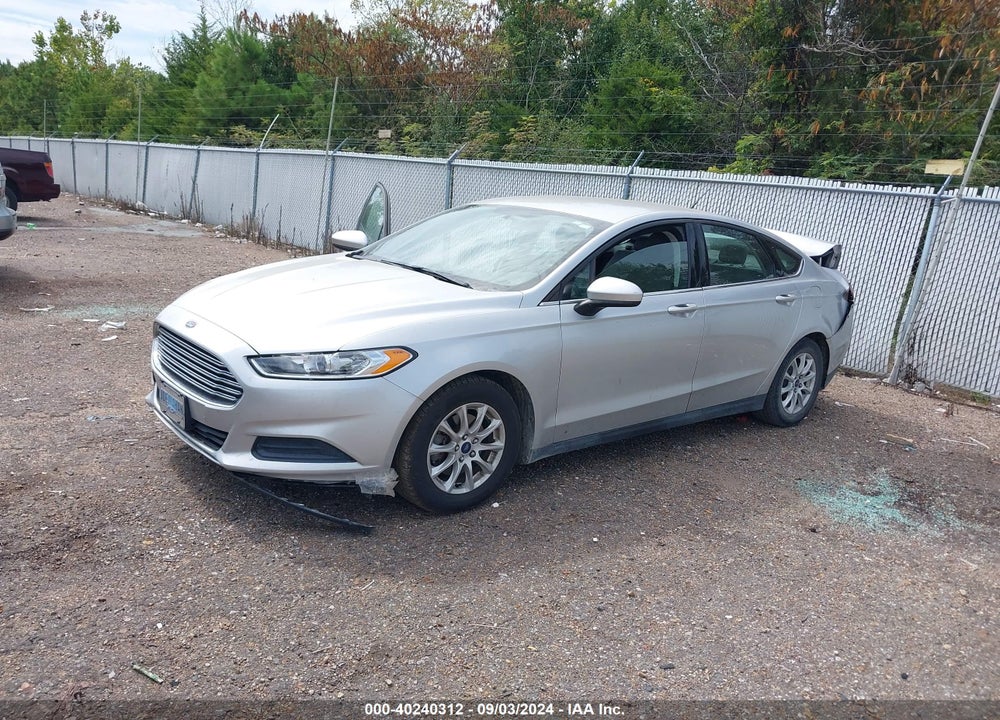 2016 FORD FUSION S VIN: 3FA6P0G74GR205524