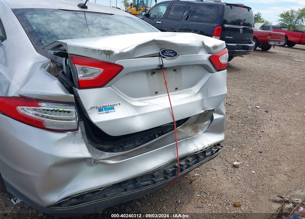 2016 FORD FUSION S VIN: 3FA6P0G74GR205524