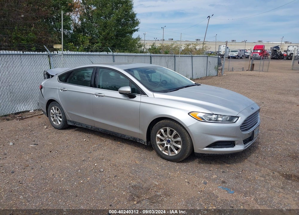 2016 FORD FUSION S VIN: 3FA6P0G74GR205524