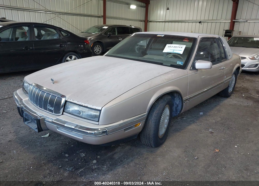 1991 BUICK RIVIERA VIN: 1G4EZ13L2MU407951