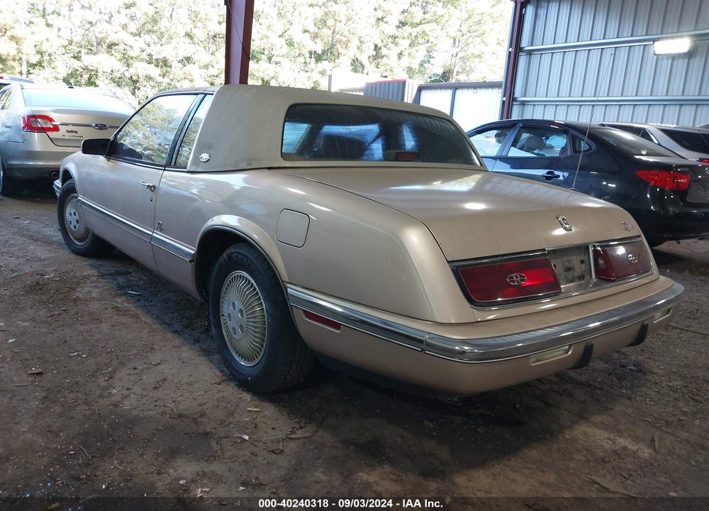 1991 BUICK RIVIERA VIN: 1G4EZ13L2MU407951
