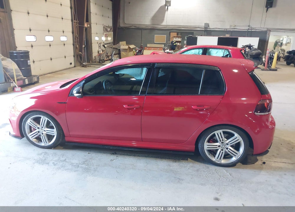2013 VOLKSWAGEN GOLF R 4-DOOR VIN: WVWPF7AJ5DW015741