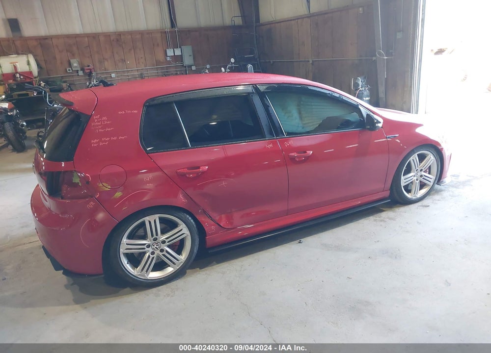 2013 VOLKSWAGEN GOLF R 4-DOOR VIN: WVWPF7AJ5DW015741