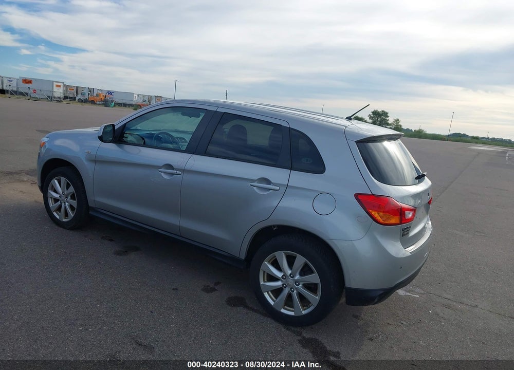 2015 MITSUBISHI OUTLANDER SPORT ES VIN: 4A4AR3AU9FE040627