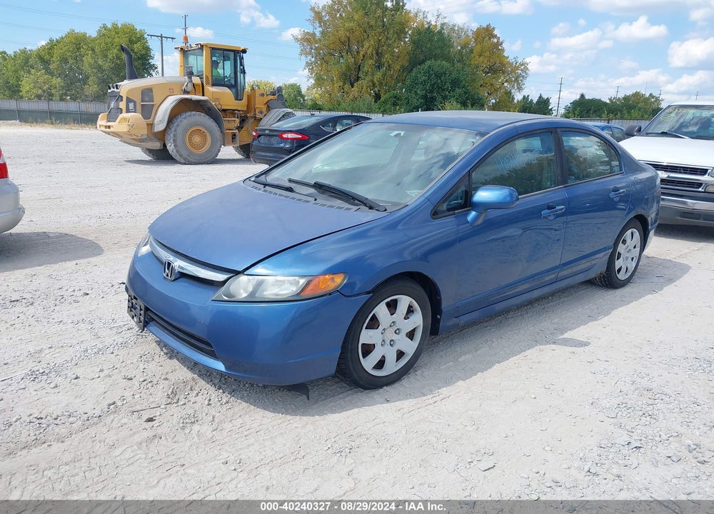 2006 HONDA CIVIC LX VIN: 1HGFA15536L005316