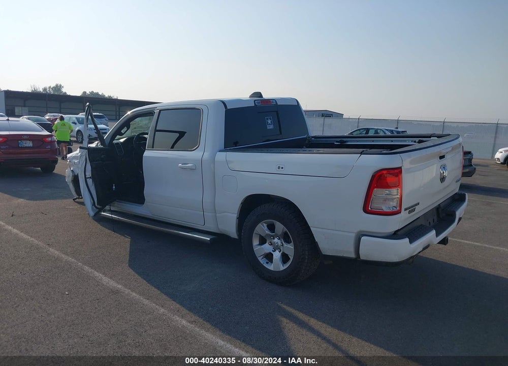 2019 RAM 1500 BIG HORN/LONE STAR 4X4 5'7 BOX VIN: 1C6SRFFT4KN890096