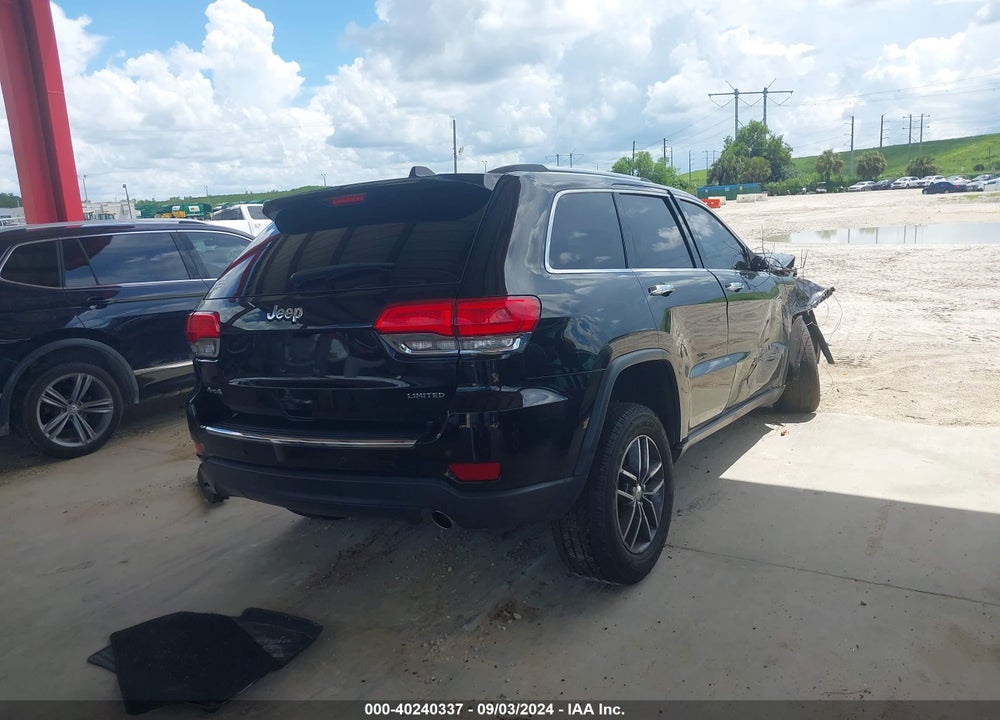 2017 JEEP GRAND CHEROKEE LIMITED 4X4 VIN: 1C4RJFBG0HC822339