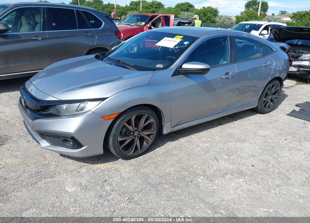 2019 HONDA CIVIC SPORT VIN: 2HGFC2F85KH568724