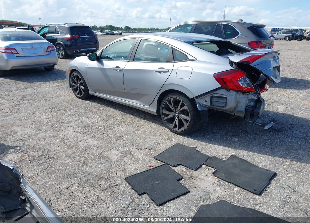 2019 HONDA CIVIC SPORT VIN: 2HGFC2F85KH568724